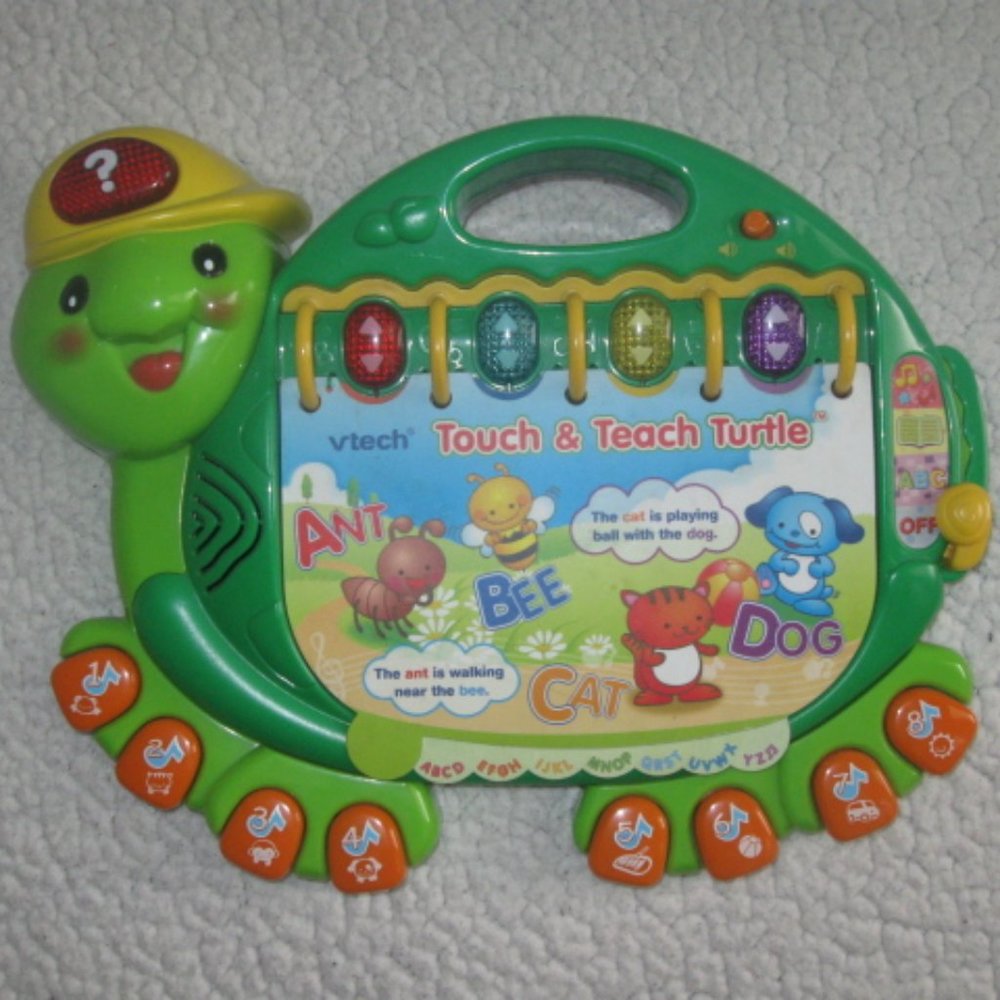 VTech Touch and Teach Turtle Book